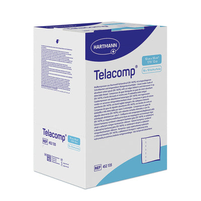 La garza Telacomp® comprime 16 fili sterili 17 volte