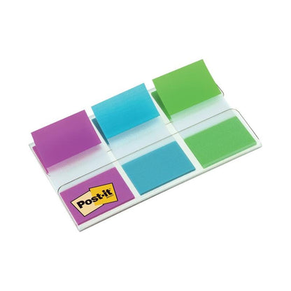 Il segnapagina Post-it® Index di 3M Deutschland GmbH (25,4 x 43,2 mm, 60 pezzi) offre segnapagina colorati in un pratico dispenser per un'organizzazione chiara dei documenti e una rapida marcatura.