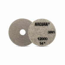 ARCORA SUNSHINE ProPAD 3IN1 - Tampone per pulizia e lucidatura, grigio