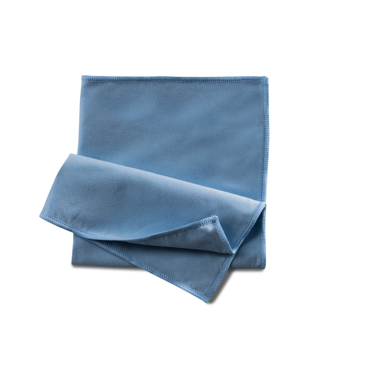 Mopptex Mikrofasertuch SEIDENVELOURS, 40x40 cm blau