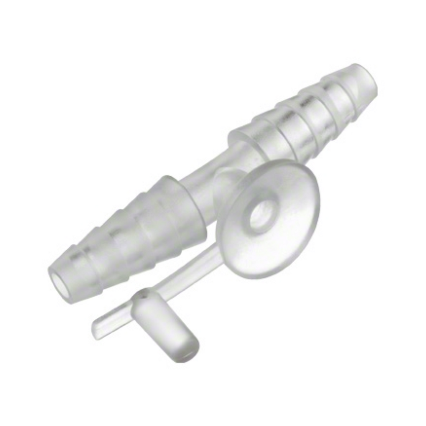 La punta del dito B. Braun per aspirazione (100 pezzi) di B. Braun Deutschland GmbH & Co. KG è un raccordo trasparente con estremità a rampone e una maniglia a valvola per il controllo con la punta delle dita - ideale per applicazioni di aspirazione intermittente sterile.