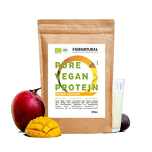 Proteine vegane bio in polvere di mango senza soia
