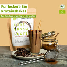 Cioccolato proteico in polvere biologico vegano senza soia