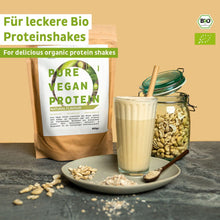 Proteine in polvere vegane biologiche alla vaniglia senza soia