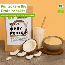 Cocco in polvere di proteine del siero di latte biologiche