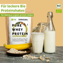 Proteine del siero di latte biologiche in polvere neutre