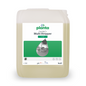 Un contenitore da 5 litri di Buzil Corridor®+ Multi Stripper P 937, un detergente universale ecologico della BUZIL-WERK Wagner GmbH & Co. KG. L'etichetta è progettata in verde e bianco e indica la compatibilità dei materiali con istruzioni di pulizia e un'immagine di un pavimento durante la pulizia.