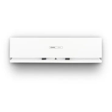 Il pannello frontale CWS per diffusore di fragranze Air Bar di CWS si distingue per un design minimalista, rettangolare e bianco, ed è isolato su uno sfondo bianco semplice. Il look moderno è completato da un pannello display sottile, che si può fissare facilmente alla parete.