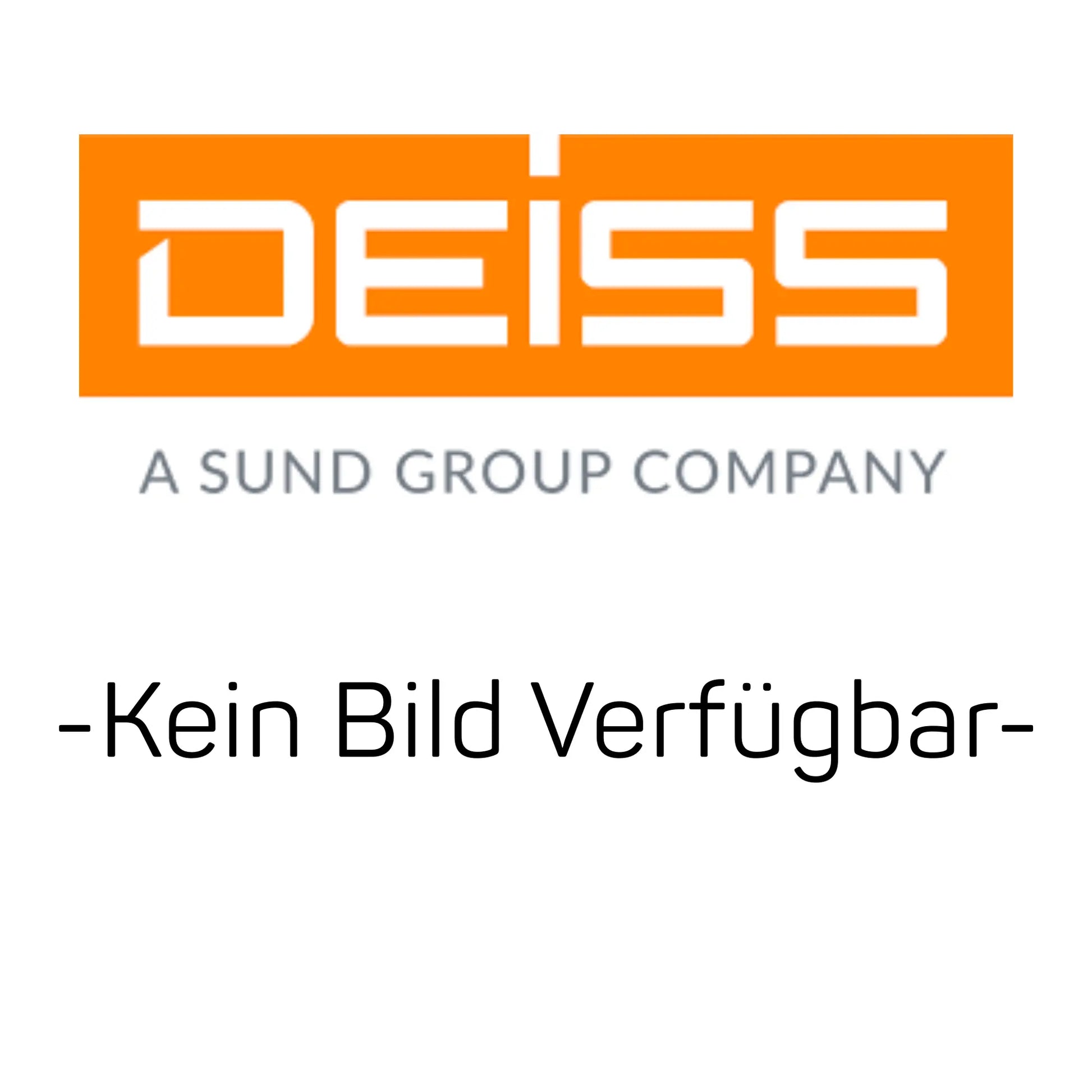 Das Bild zeigt das Logo der EMIL DEISS KG (GmbH + Co.), darunter steht "A SUND GROUP COMPANY". Darunter verweist "-Kein Bild Verfügbar-" auf den DEISS 8001 Müllbeutelspender 280x150 mm | Karton (200 Stück) für effiziente Müllentsorgung.