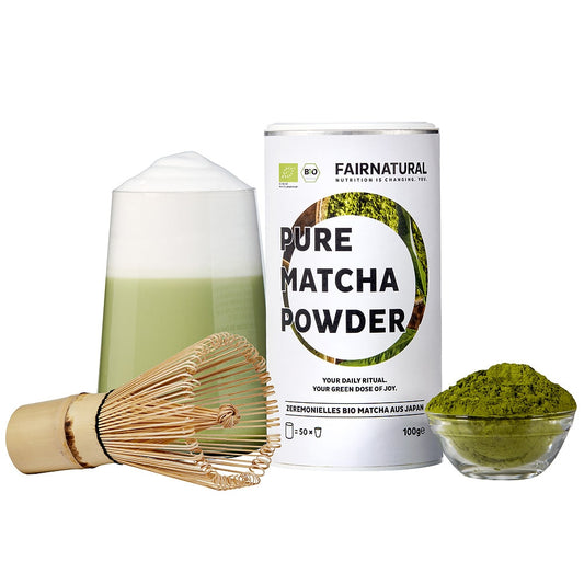 Polvere cerimoniale di matcha biologico dal Giappone