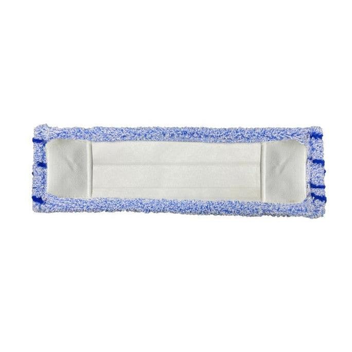 L'Arcora Flachpressmopp Runner Blue 2.0 di Arcora International GmbH ha un nucleo speciale in poliestere bianco, bordi in microfibra blu ed è raffigurato su uno sfondo bianco uniforme. Confezionato in scatole da 75 pezzi con copertina e borsa speciale in poliestere.