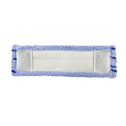 L'Arcora Flachpressmopp Runner Blue 2.0 di Arcora International GmbH ha un nucleo speciale in poliestere bianco, bordi in microfibra blu ed è raffigurato su uno sfondo bianco uniforme. Confezionato in scatole da 75 pezzi con copertina e borsa speciale in poliestere.