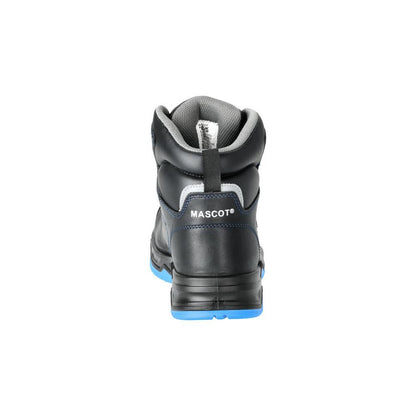 Stivali antinfortunistici S3 con lacci Stivali antinfortunistici Scarpe antinfortunistiche S3, nero/blu grano