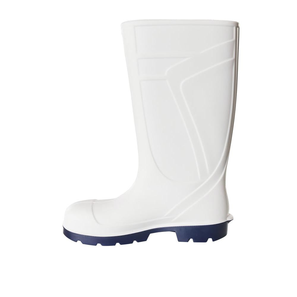 Stivali antinfortunistici in PU Calzature antinfortunistiche S4 Calzature antinfortunistiche S4, bianche