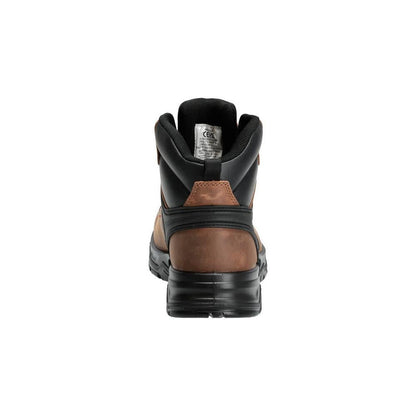 Stivali antinfortunistici S3S, stivali antinfortunistici con lacci S3S, marrone nocciola/nero
