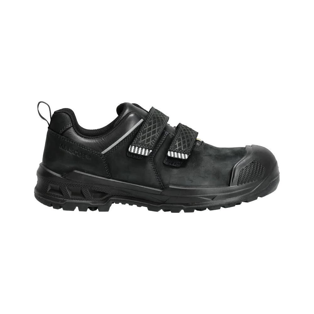 Scarpe antinfortunistiche S3S, scarpe antinfortunistiche con velcro S3S, nere