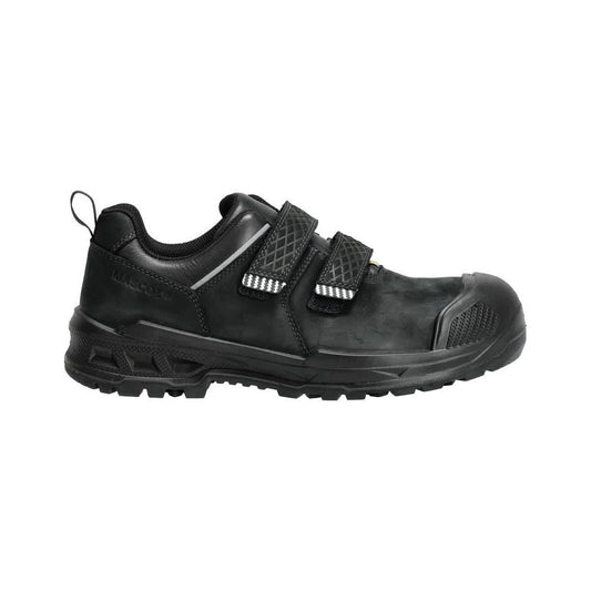 Scarpe antinfortunistiche S3S, scarpe antinfortunistiche con velcro S3S, nere