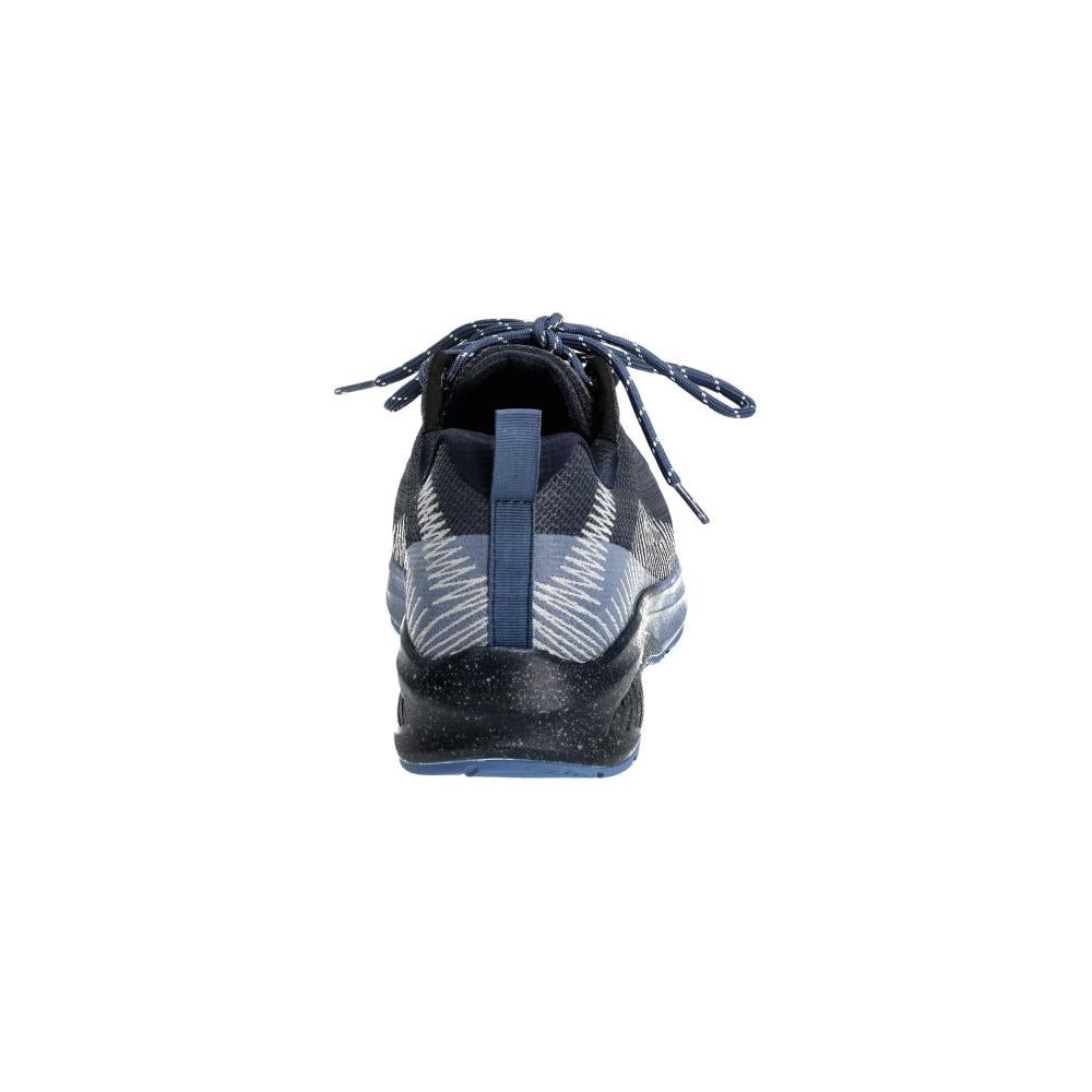 Scarpe antinfortunistiche S1PS, scarpe antinfortunistiche con lacci S1PS, nero-blu