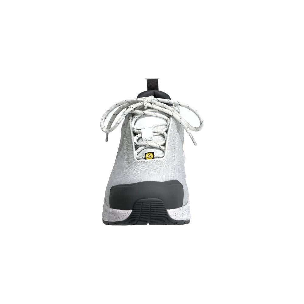 Scarpe antinfortunistiche S1PS, scarpe antinfortunistiche con lacci S1PS, bianco/grigio antracite