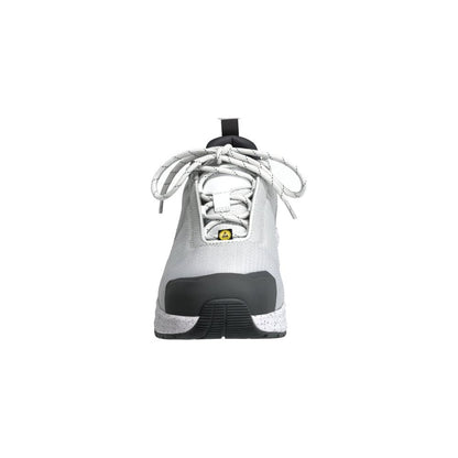 Scarpe antinfortunistiche S1PS, scarpe antinfortunistiche con lacci S1PS, bianco/grigio antracite