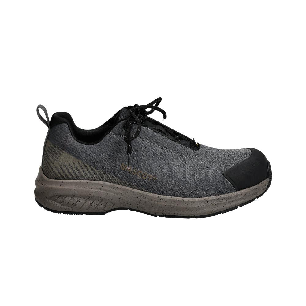 Scarpe antinfortunistiche S1PS, scarpe antinfortunistiche con lacci S1PS, grigio antracite/beige sabbia scuro