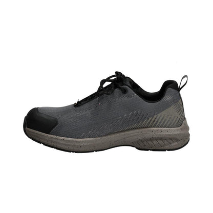 Scarpe antinfortunistiche S1PS, scarpe antinfortunistiche con lacci S1PS, grigio antracite/beige sabbia scuro