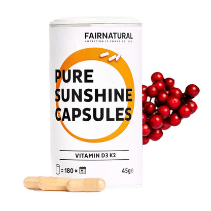 Capsule di vitamina D3 K2