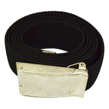 Cintura NITRAS con fibbia in metallo, argento/nero Polipropilene: 70%; Elastan: 30% | Confezione (1 pezzo)