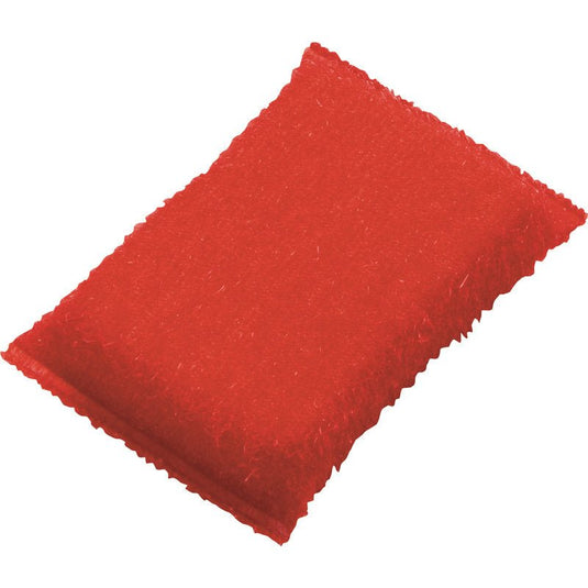 Il Haug Bürsten La SPUGNA ABRASIVA KG, PICCOLA, PP, DURA (130x85x30 mm) è una spugna da cucina rossa di forma rettangolare con superficie abrasiva ruvida, realizzata in polipropilene per una pulizia efficace. Bordi leggermente arrotondati; mai utilizzata; su cartoncino da vendita.