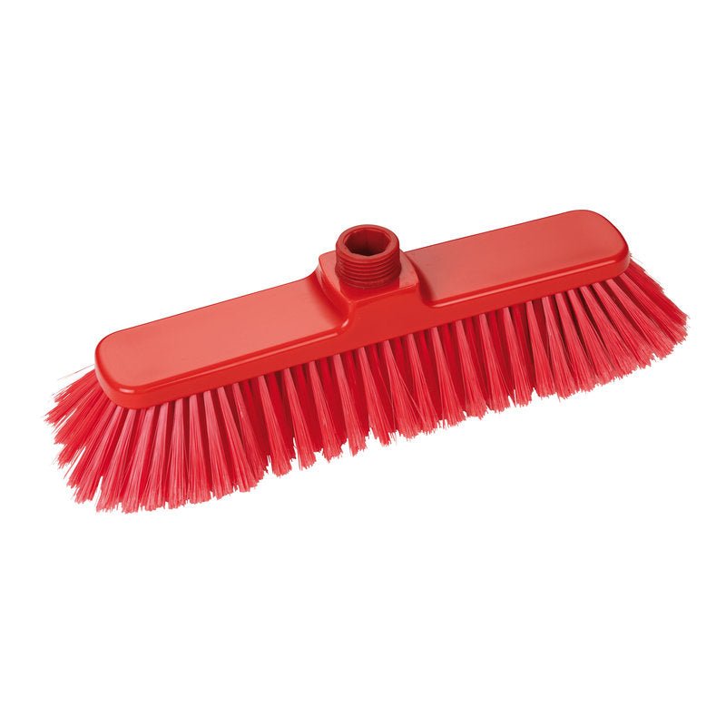 La SCOPA, MORBIDA 280X50X55MM di Haug Bürsten KG è dotata di setole sintetiche morbide e un foro filettato per il fissaggio del manico. Il suo design rettangolare consente una pulizia efficace, rendendola ideale per la pulizia domestica su più superfici.