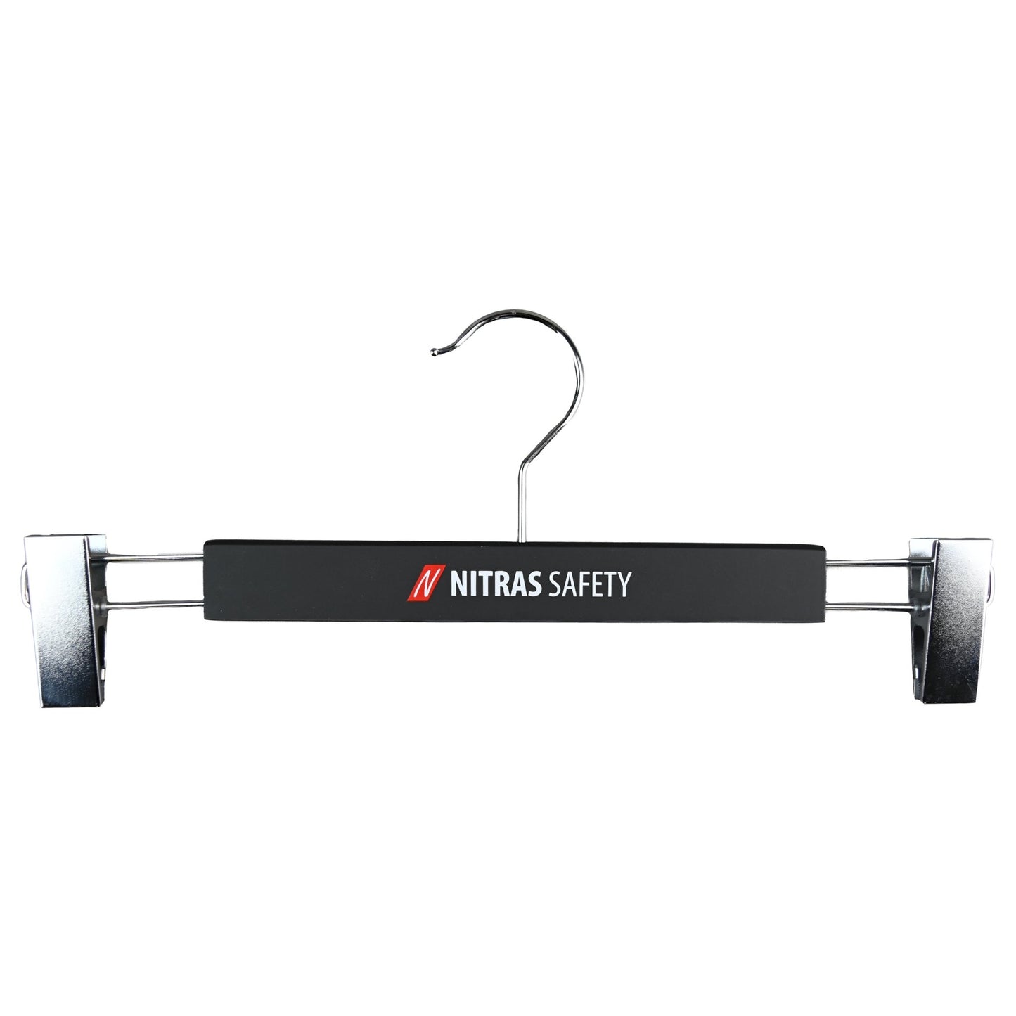 Gruccia per pantaloni NITRAS, nera | Cartone (1 confezione)