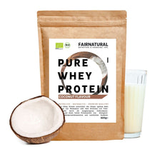 Cocco in polvere di proteine del siero di latte biologiche