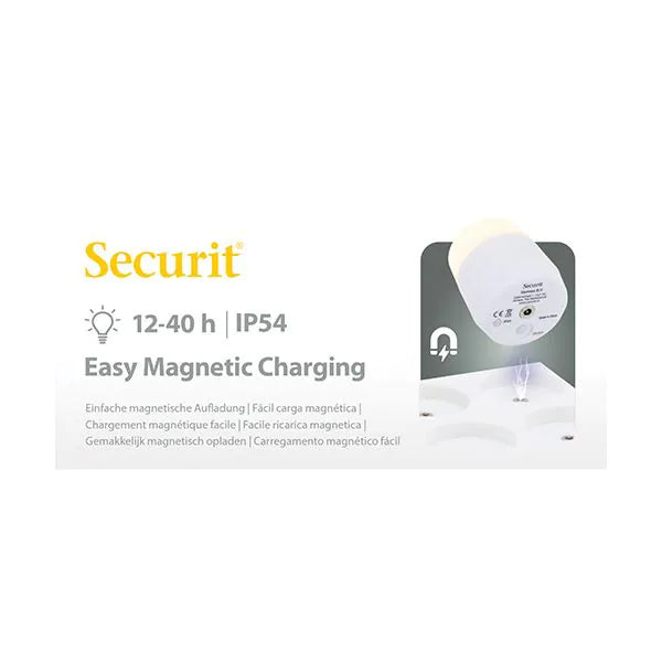 Papstar Confezione di ricarica Securit® 4 candeline LED Ø 4 cm x 5 cm "Amsterdam" tempo di illuminazione 12-40 ore