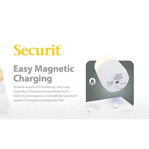 Papstar Securit® 12 candeline a LED incl. stazione di ricarica Ø 4 cm x 5 cm Tempo di illuminazione "Amsterdam" 12-40 ore