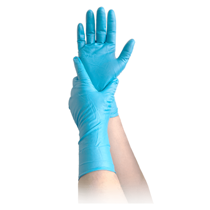 MaiMed-ChemGuard, guanto di protezione totale in nitrile non sterile, senza polvere, 50 pezzi/scatola