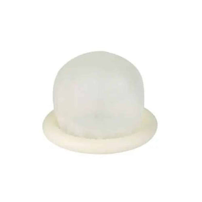Sotto il nome del prodotto Mediware Coperture protettive per ultrasuoni senza lubrificante - ø 32 mm della Servoprax GmbH è disponibile un piccolo articolo bianco a forma di cupola con base circolare piatta, progettato per il diametro ø 32 mm e spesso utilizzato come accessorio per sonde rettali e vaginali.