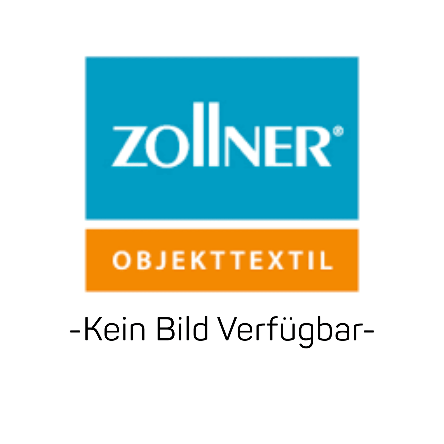 Sopra la scritta "Nessuna immagine disponibile" appare il logo blu-arancione di Zollner Objekttextil GmbH e indica che per la casacca Zollner Frieda, S, 001-bianco | Confezione (1 pezzo) non è disponibile alcuna immagine.