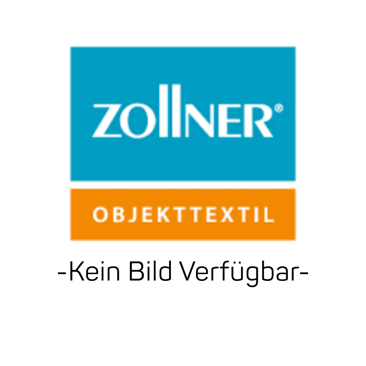 Un rettangolo blu con "Zollner" in bianco e "Objekttextil" in una casella arancione. Sotto c'è scritto in nero "-Nessuna immagine disponibile-", che indica il prodotto: Pantaloni da lavoro Zollner Dani, 34, 001-bianco della Zollner Objekttextil GmbH.