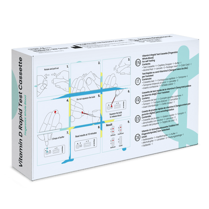 Tutti i test di test vitamina-D test rapido rapido | 1 pezzo