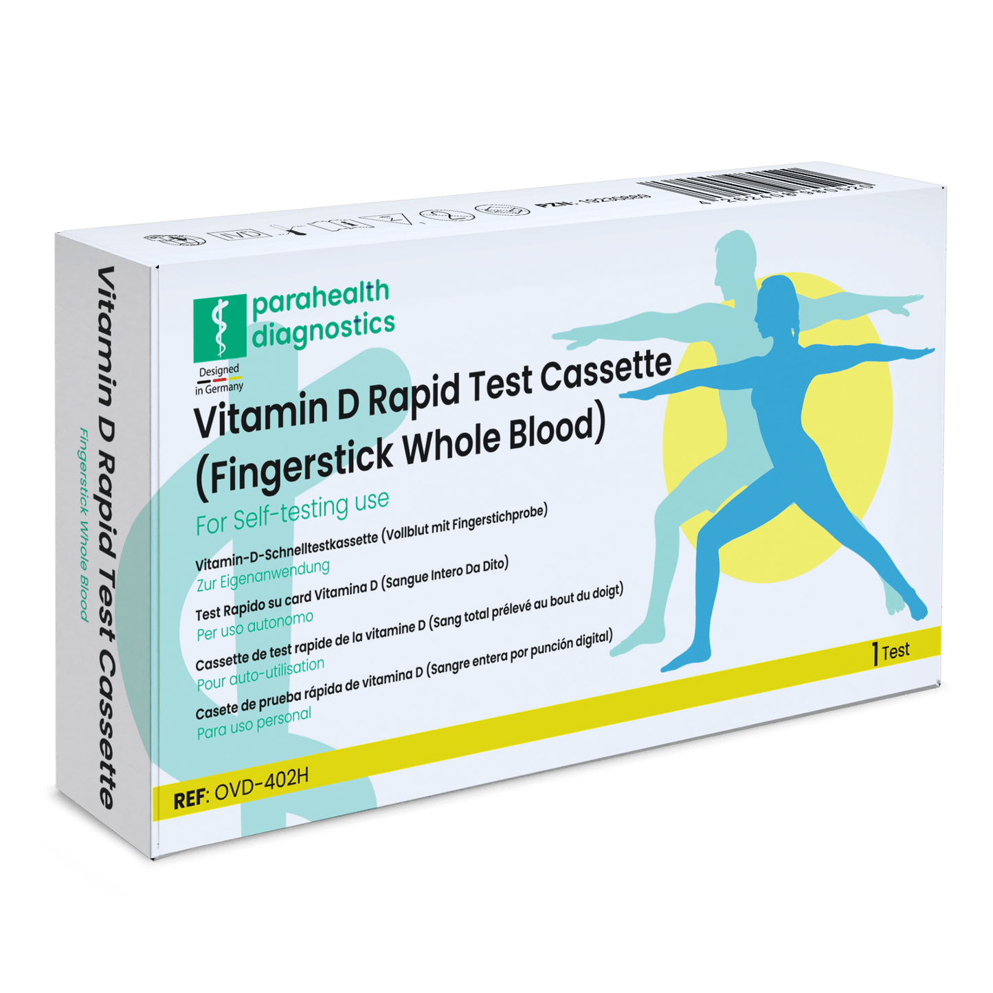 Tutti i test di test vitamina-D test rapido rapido | 1 pezzo