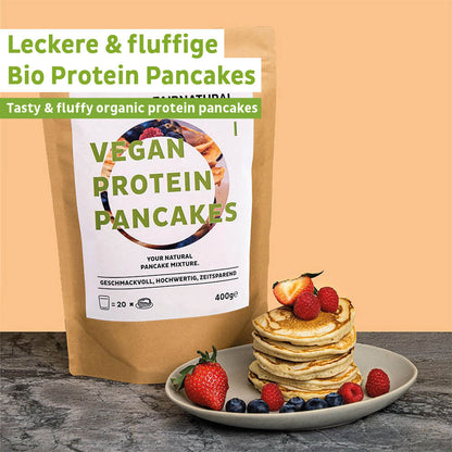 Pancake Proteici Biologici Vegani