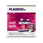 Plagron Easy Pack Terra di Bertels B.V. contiene fertilizzante al 100% minerale nelle bottiglie "Terra Grow", "Terra Bloom" e "Green Sensation". Un misurino è incluso nella confezione e promette una fioritura migliorata, resistenza, salute del suolo e aumento della resa.