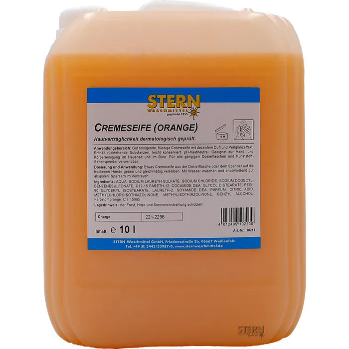 STERN sapone in crema arancione