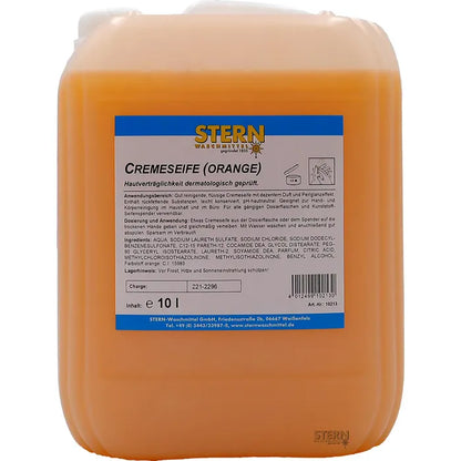 STERN sapone in crema arancione