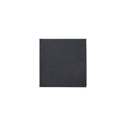 I tovaglioli grigio scuro "DAILY Collection" della PAPSTAR GmbH nel formato 24 cm x 24 cm con piega 1/4 abbelliscono la tua decorazione da tavola su uno sfondo bianco e incarnano la sostenibilità.