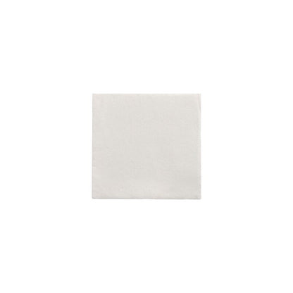 Un semplice tovagliolo di carta bianco, quadrato, della "DAILY Collection" della PAPSTAR GmbH con dimensioni 24 cm x 24 cm e ideale per una decorazione da tavola ecologica.