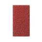 Un rettangolare pad manuale rosso TASKI Twister Utility TXP di Diversey Deutschland GmbH & Co. OHG, con superficie strutturata, fotografato su uno sfondo bianco uniforme. Per la pulizia manuale di aree difficili da raggiungere o da utilizzare con detergenti per bordi.