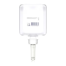 Der Tork 420302 Toilettensitzreiniger Premium von TORK – Essity Professional Hygiene Germany GmbH ist mit einer transparenten, rechteckigen Flasche ausgestattet, die unten über eine Pumpdüse verfügt, um optimale Hygiene zu gewährleisten. Jede Flasche enthält einen Strichcode und ein Textetikett mit detaillierten Inhaltsstoffen und Gebrauchsanweisungen, wodurch Kreuzkontaminationen bei jedem Gebrauch wirksam verhindert werden.