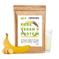 Banana proteica in polvere vegana biologica senza soia