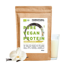Proteine in polvere vegane biologiche alla vaniglia senza soia